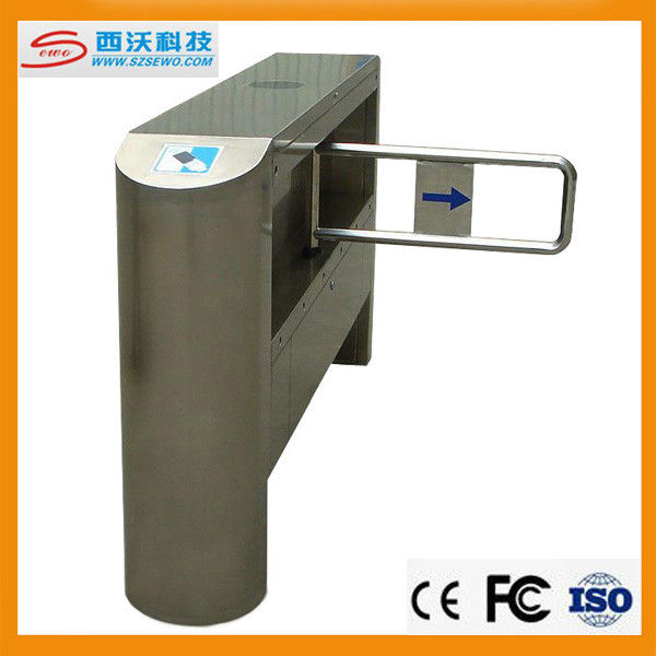 304 Stainless Steel Secure Electronic Counter Swing Barrier