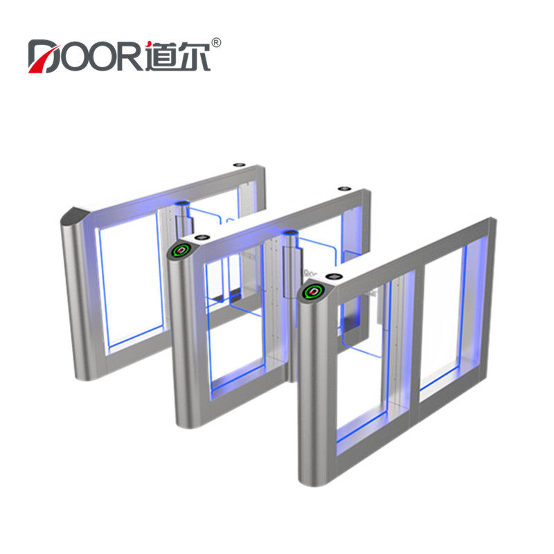 Door Access Control 2 Lane Swing Gate Turnstile With AI Facial System