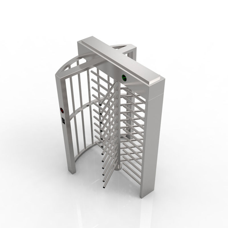 SS316 Brussless Motor Access Control Full Height Turnstile For Gym