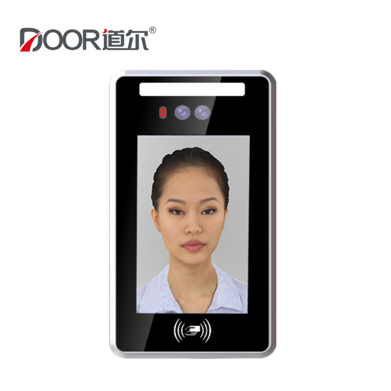 Wall Mounted Face Recognition Terminal With Card Reader To Office Access Control