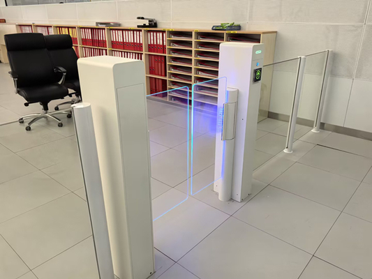 Smart Speed Gate Turnstile Gate Swing Gate Servo Motor for Art Gallery Coffee Bar