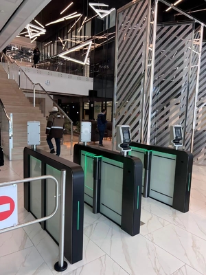 Smart Speed Gate Turnstile Gate Swing Gate Servo Motor for High-end Gym, Office Building, Commercial Centre