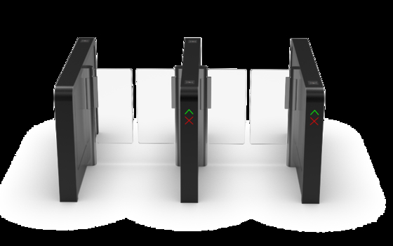 Smart Speed Gate Turnstile with Servo Motor for Access Control