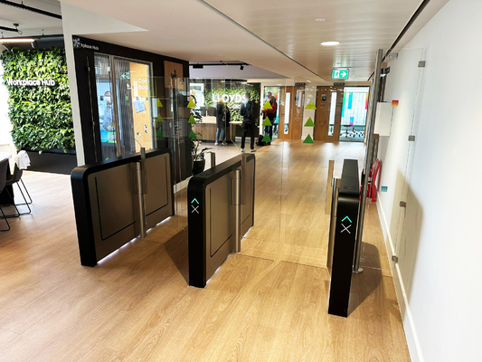 Smart Speed Gate Turnstile with Servo Motor for Access Control