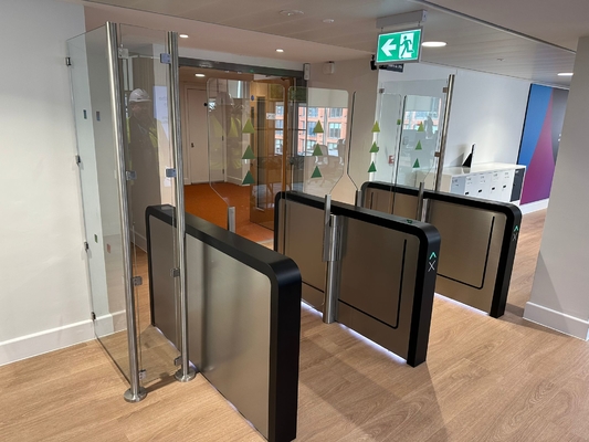 Smart Speed Gate Turnstile with Servo Motor for Access Control