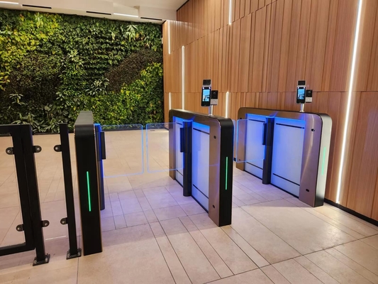 Smart Speed Gate Turnstile with Servo Motor for Access Control