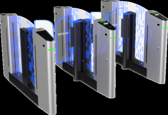 Smart Speed Gate Turnstile with Servo Motor for Access Control