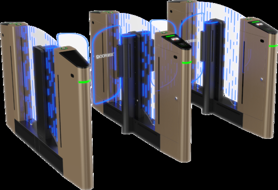 Smart Speed Gate Turnstile with Servo Motor for Access Control