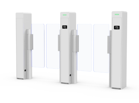 Servo Motor Swing Gate Turnstile with Face Recognition 304 Stainless Steel