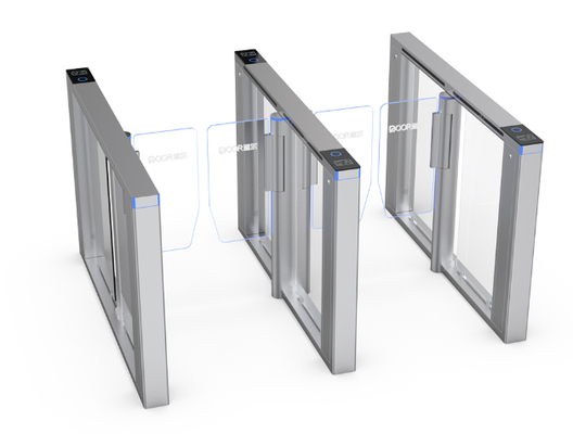 SUS304 Stainless Steel Speed Gate Turnstile with Servo Motor