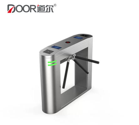 304 Stainless Steel Tripod Turnstile Gate with Face Recognition