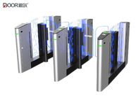 Well design speed gate turnstile 6628 with 8 groups infrared sensor and  electroplating on stainless steel