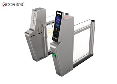 Well Design Train Station Turnstiles , 0.5s Opening Speed Stainless Steel Turnstiles