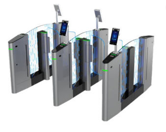 Stainless Steel Speed Gate Turnstile with Face Recognition IC Card