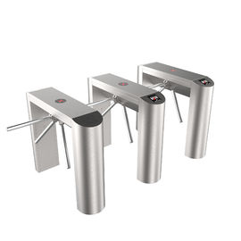 DC24V Stainless Steel Tripod Turnstile Gate with RS485 TCP/IP Interface
