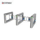 Self Designed Security Swing Barrier Gate With Facial Recognition IC Card QR Code