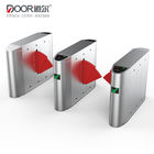 Automatic Ic Card Reader Access Flap Barrier Gate For Gym Club