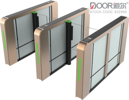 High Speed Swing Turnstile Gate with RFID QR Code Access Control