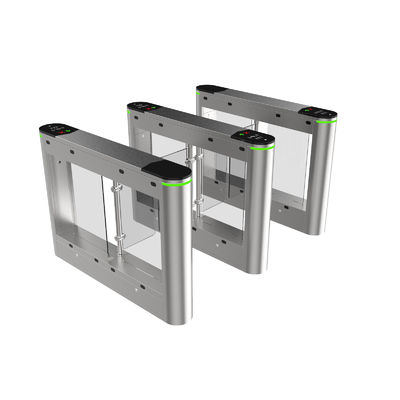 Industrial Armored Facial Recognition Swing Gate Turnstile