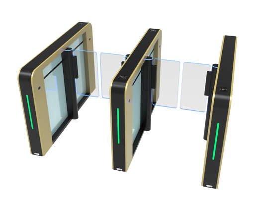 High Speed Swing Turnstile Gate with RFID QR Code Access Control
