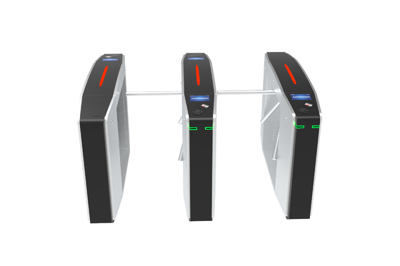 LumenSync Speed Gate Turnstile with Face Recognition Access Control