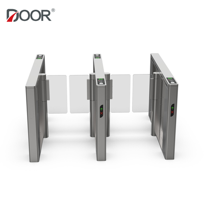 Office Using Slim Speed Gate Easygate Turnstile Low Maintenance Long Life