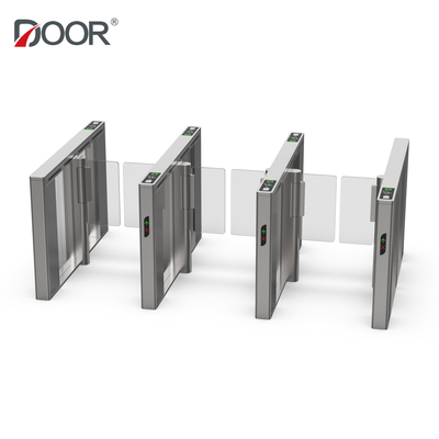 Supermarket Turnstiles Speed Gate With Face recogition Option Servo Motor Person Contorl