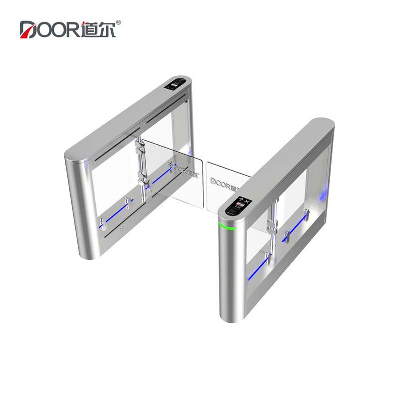 304 Stainless Steel Supermarket Entrance Gates With Dc Brushless Motor