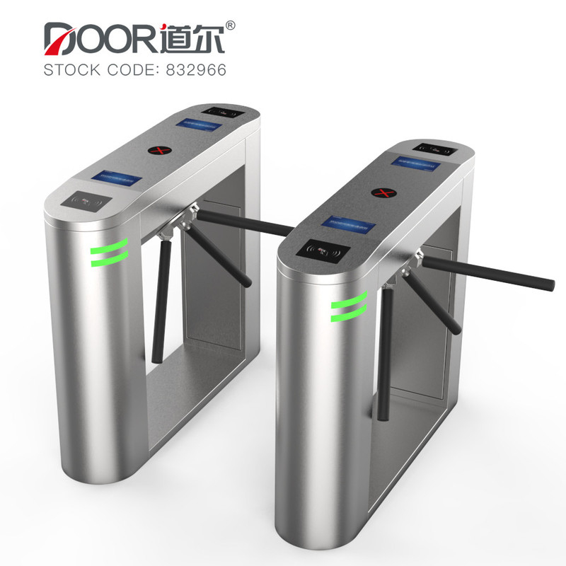 Stainless Steel Tripod Turnstile Gate Anti Tailgating For Outdoor