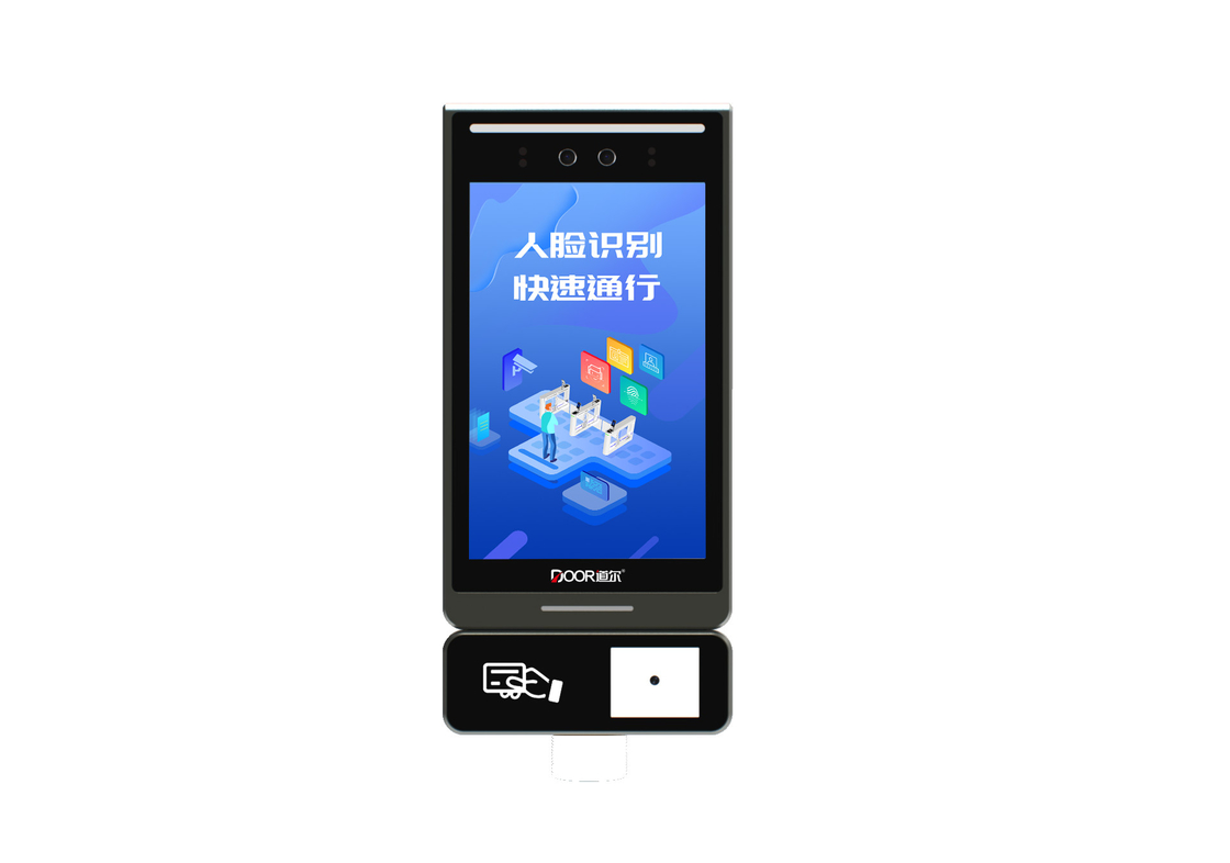 8-inch IP66 QR code Touchless Biometric Face Recognition Access Control Terminal