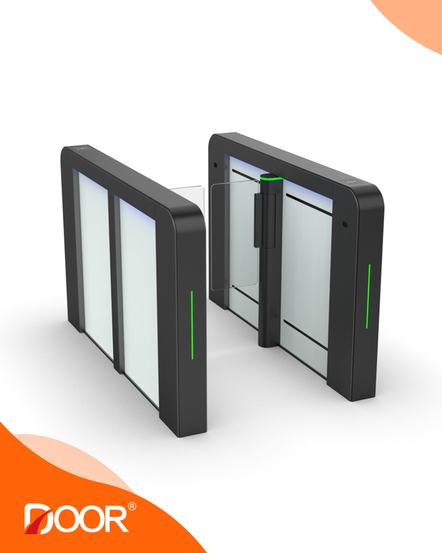 Smart Speed Gate Turnstile Gate Swing Gate Servo Motor for High-end Gym, Office Building, Commercial Centre