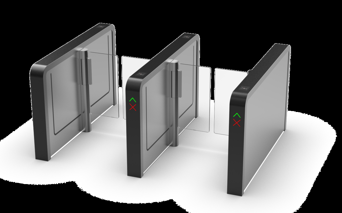 Smart Speed Gate Turnstile with Servo Motor for Access Control