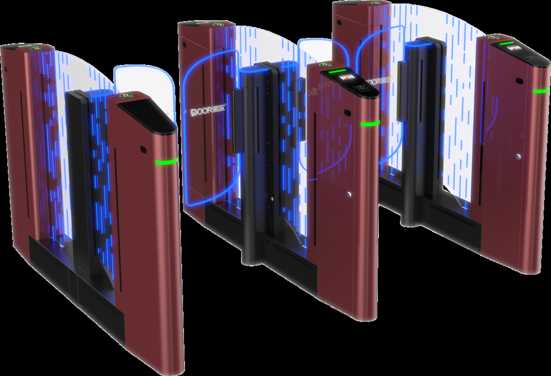 Smart Speed Gate Turnstile with Servo Motor for Access Control