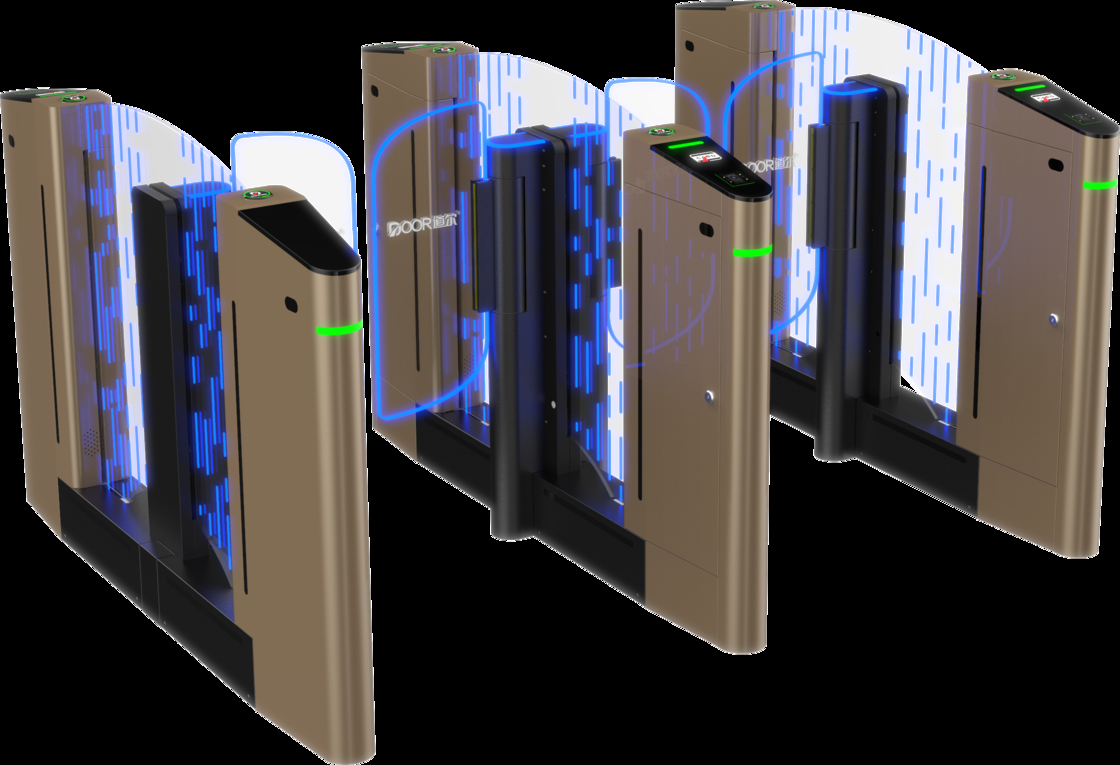 Smart Speed Gate Turnstile with Servo Motor for Access Control
