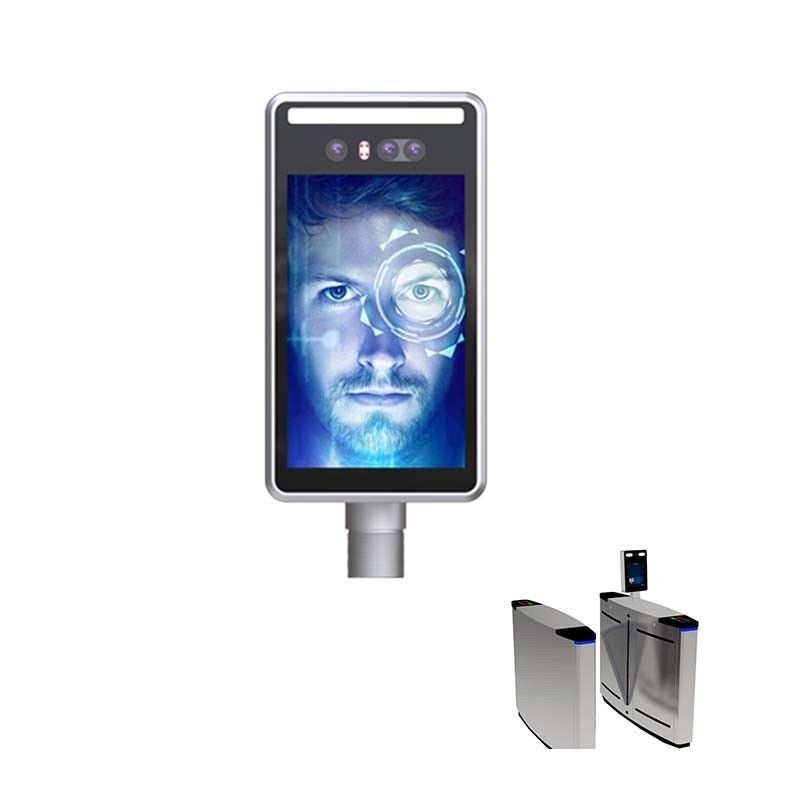 Turnstiles RS485 IP66 20W Face Recognition Thermometer