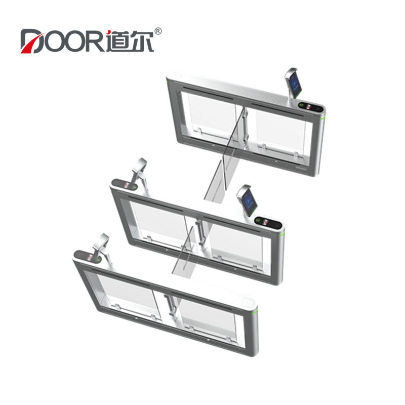 550mm Width SUS304 Face Recognition Swing Speed Turnstile