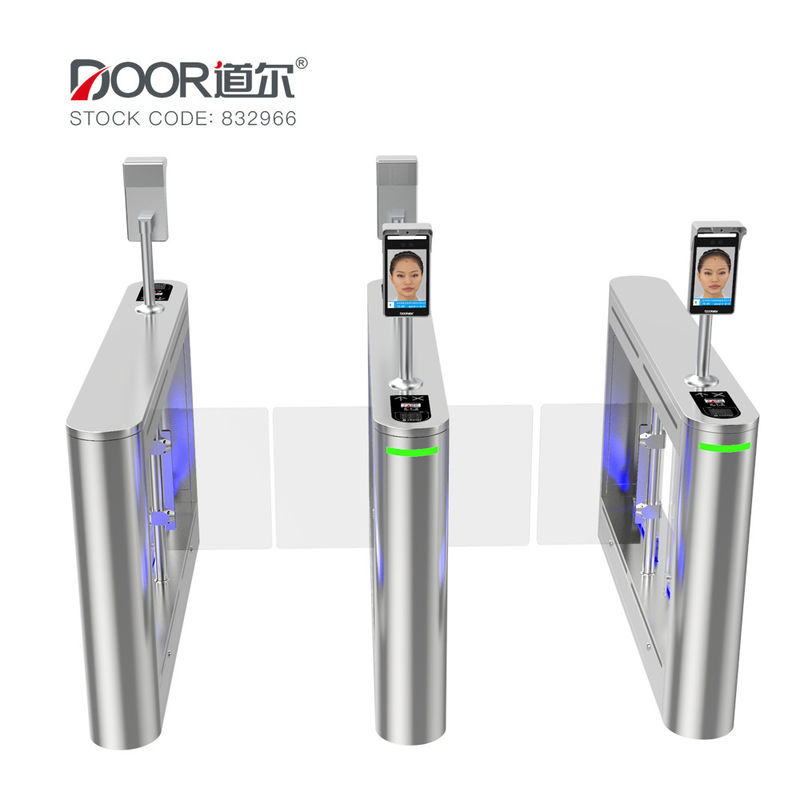 Face Recognition Access Control System Swing Gate Turnstiles