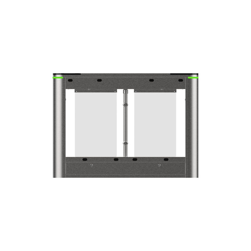 Industrial Armored Facial Recognition Swing Gate Turnstile