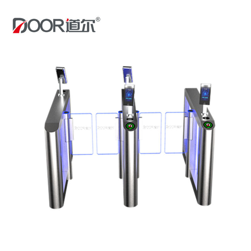 Swing Barrier Gates Turnstile For Museum With Face Recognition And Managment System