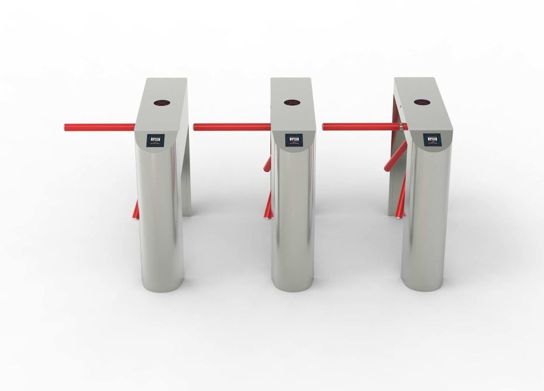 Vertical Tripod Turnstile In Access Control System Entrance And Exit Automatic Barrier Gate