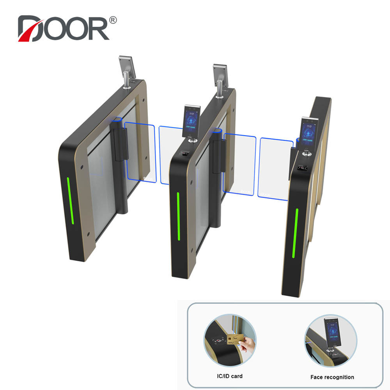 0.3s Servo Motor Speed Gate Turnstile Access Control For Office Building