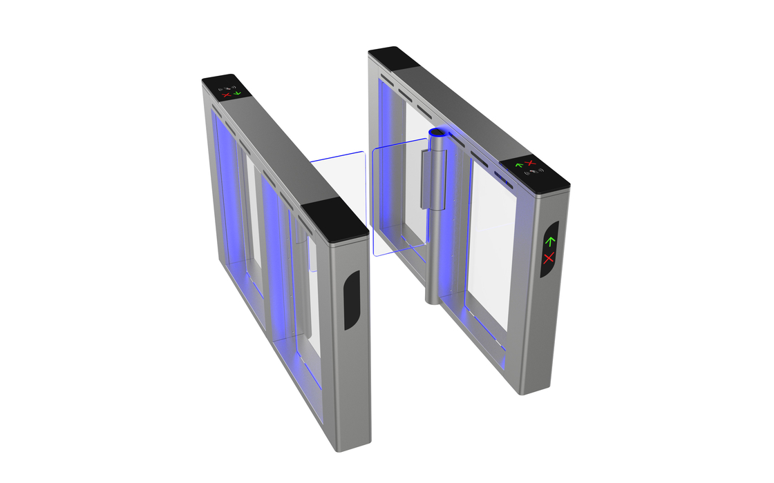 Supermarket Turnstiles Speed Gate With Face recogition Option Servo Motor Person Contorl