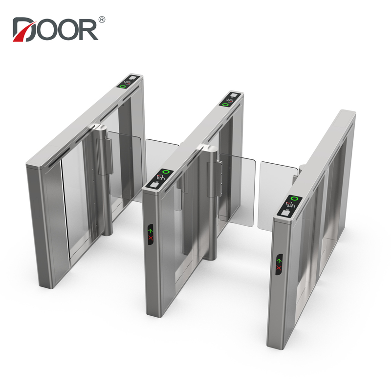 Stainless Steel Speed Gate AI Intelligent Access Control System Fast Passage