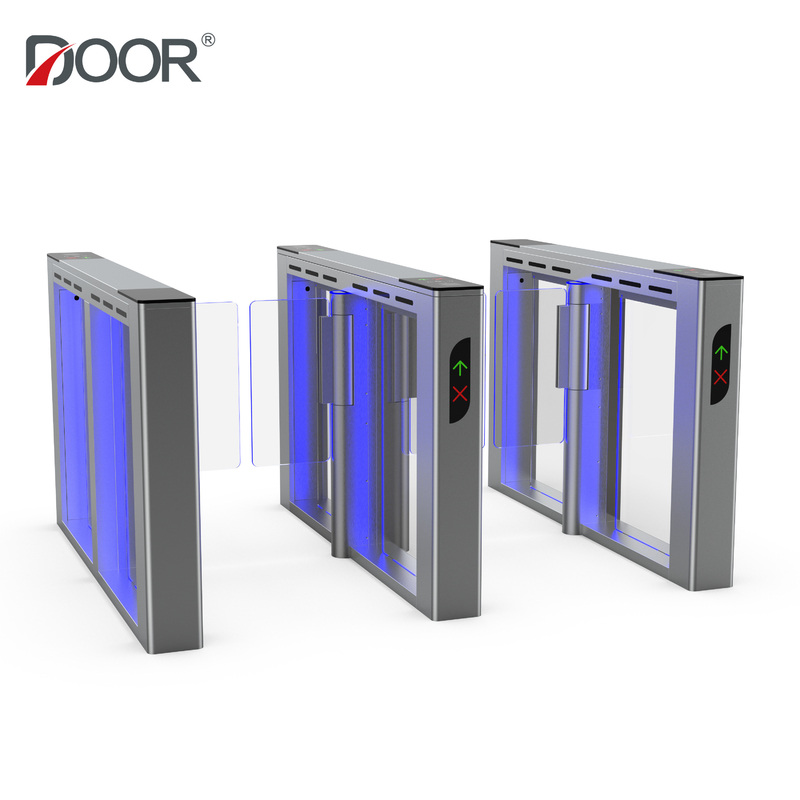 Stainless Steel Speed Gate AI Intelligent Access Control System Fast Passage