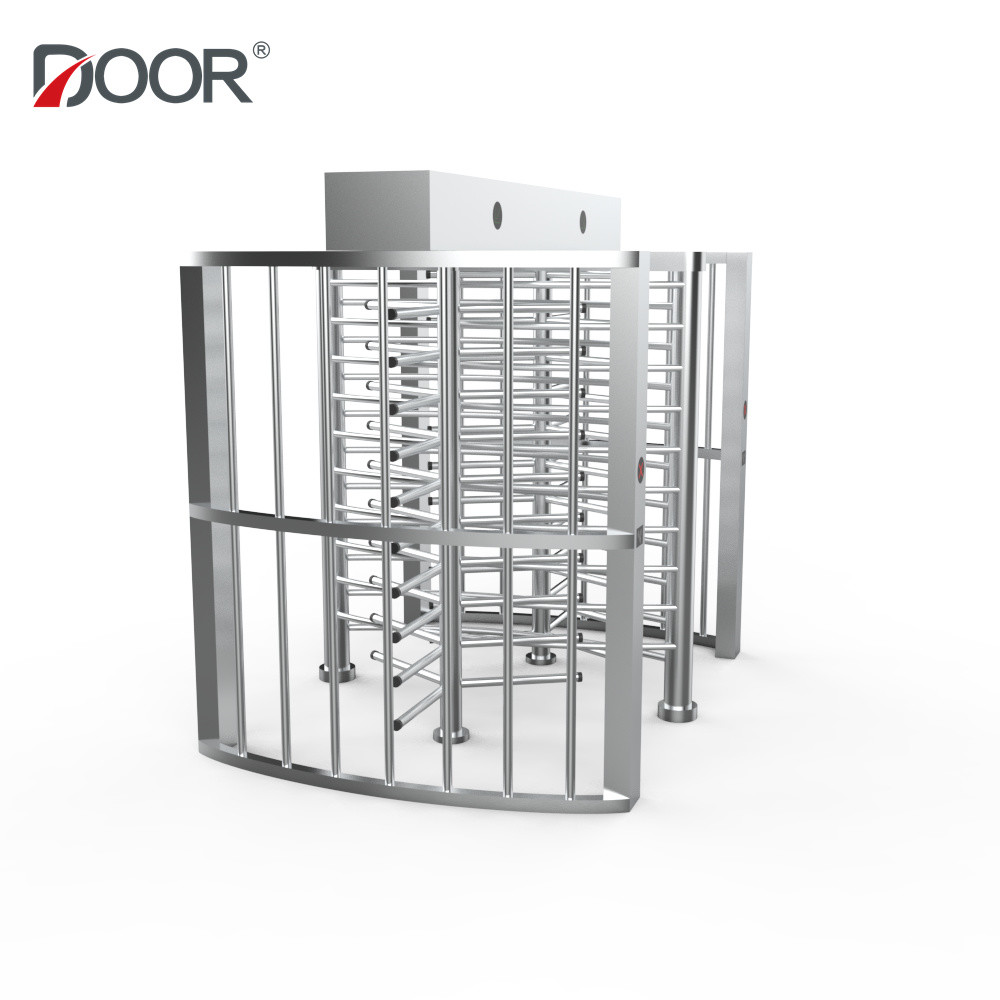 Full Height Turnstile Pedestrian Gate Access Control With Swipe Card/Face Recogniton Intellignent Entrance/Eixt