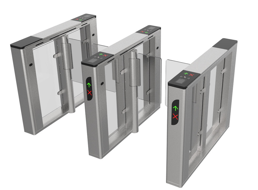 SUS304 Stainless Steel Speed Gate Turnstile with Servo Motor