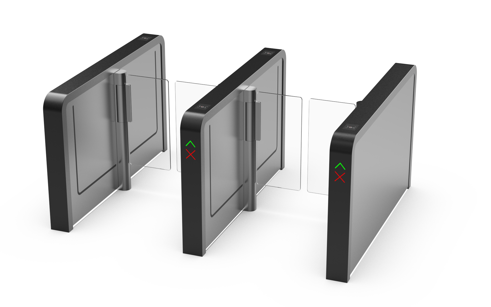 Smart Speed Gate Turnstile with Servo Motor for Access Control