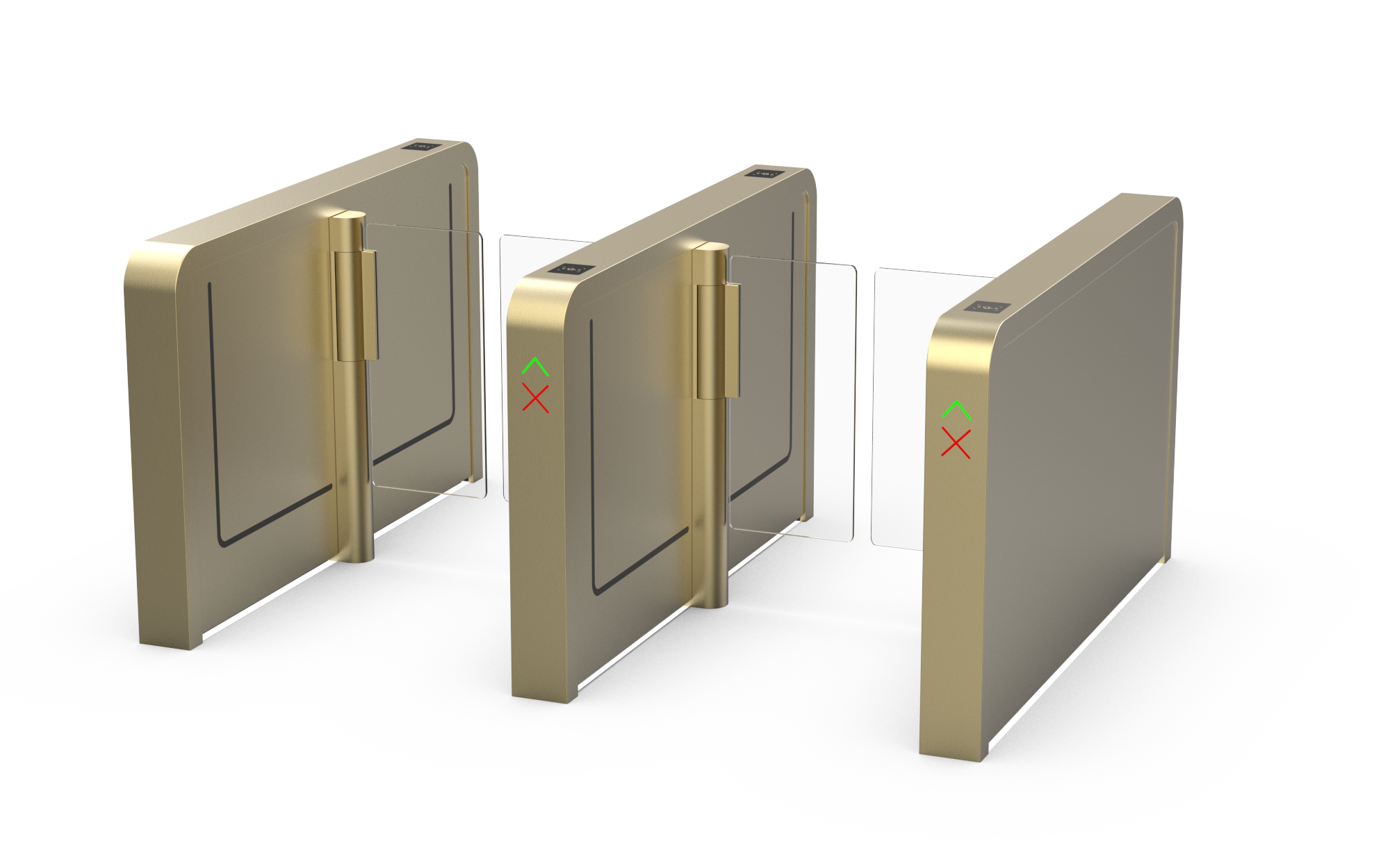 Smart Speed Gate Turnstile Servo Motor for Access Control