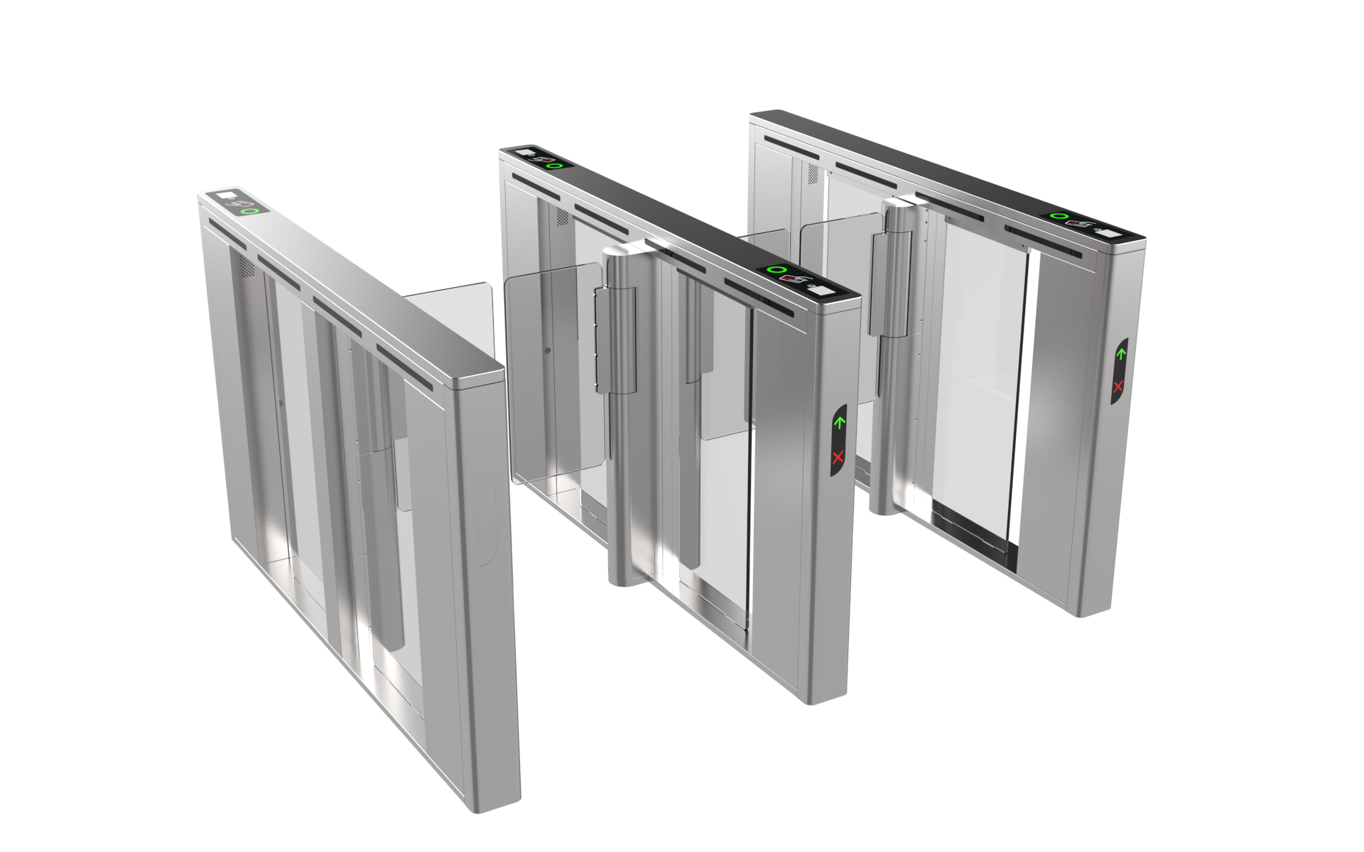 Smart Speed Gates with Servo Motor for Access Control
