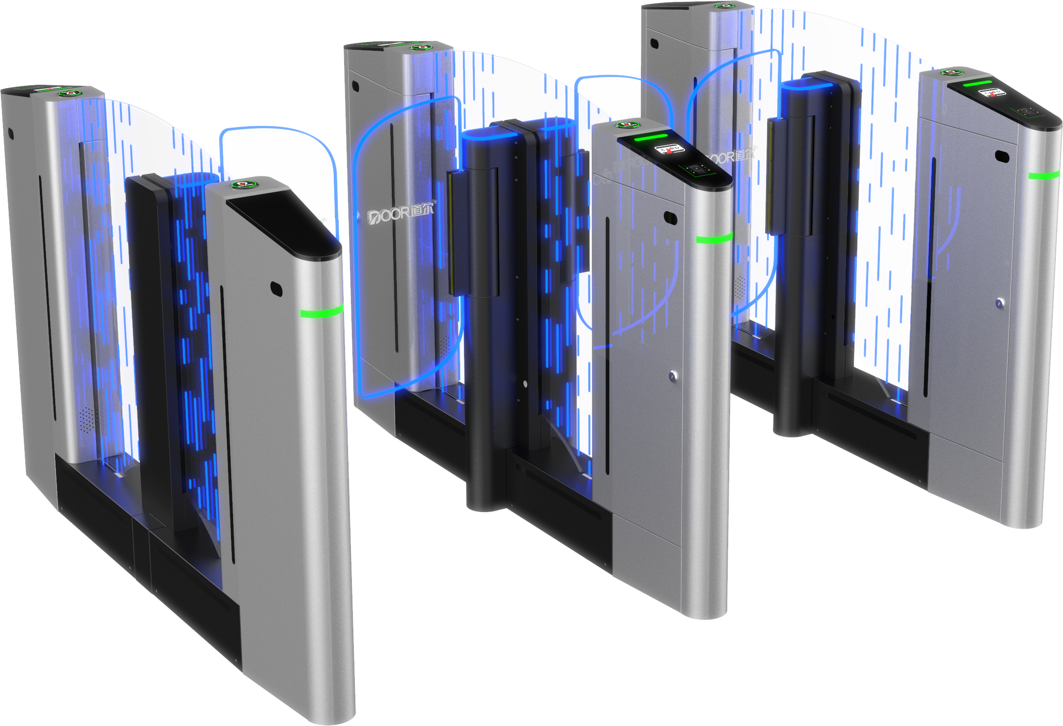 Smart Speed Gate Turnstile with Servo Motor for Access Control